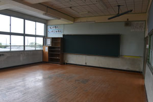 西野小学校旧校舎の3・4年教室
