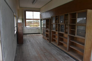 西野小学校旧校舎の資料室