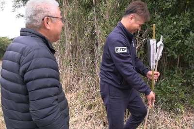 �������̒ҎD�̐ݒu