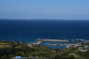 能野里展望所からの風景写真上能野漁港
