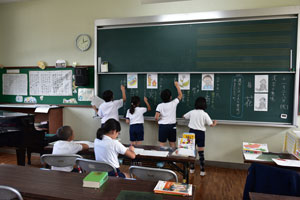 漢字のもつ意味を考える授業
